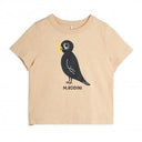 ★5/中旬入荷予定ご予約★PRE 2025AW collection★mini rodini ミニロディーニ Blackbird sp ss tee Beige