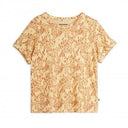 ★5/中旬入荷予定ご予約★PRE 2025AW collection★mini rodini ミニロディーニ Mini leopard aop ss tee Beige
