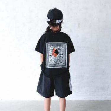 ★入荷済み★2025SS★michirico ミチリコ Frame T ブラック MR25SS-02(kids/adult)