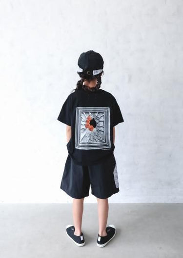 ★入荷済み★2025SS★michirico ミチリコ Frame T ブラック MR25SS-02(kids/adult)