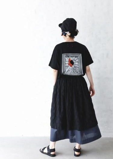 ★入荷済み★2025SS★michirico ミチリコ Frame T ブラック MR25SS-02(kids/adult)