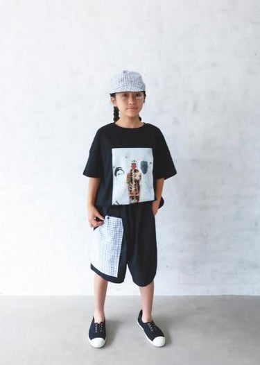 ★入荷済み★2025SS★michirico ミチリコ Dear Mexico T ブラック MR25SS-03(kids/adult)