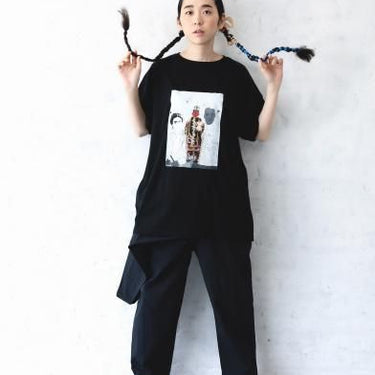 ★入荷済み★2025SS★michirico ミチリコ Dear Mexico T ブラック MR25SS-03(kids/adult)