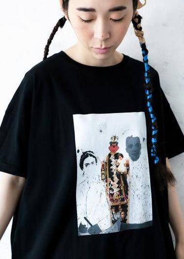 ★入荷済み★2025SS★michirico ミチリコ Dear Mexico T ブラック MR25SS-03(kids/adult)