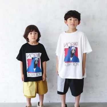 ★入荷済み★2025SS★michirico ミチリコ Frida bear T ブラック MR25SS-04(kids/adult)