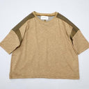 ★入荷済み★2025SS★michirico ミチリコ Switching mesh T カーキ MR25SS-08(kids/adult)