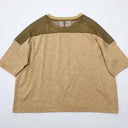 ★入荷済み★2025SS★michirico ミチリコ Switching mesh T カーキ MR25SS-08(kids/adult)