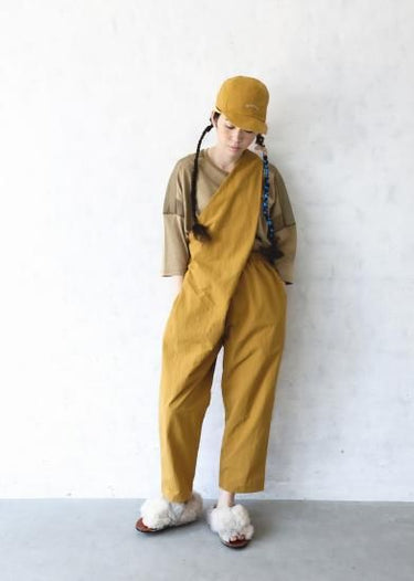 ★入荷済み★2025SS★michirico ミチリコ Switching mesh T カーキ MR25SS-08(kids/adult)