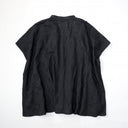 ★入荷済み★2025SS★michirico ミチリコ Embroidery pattern shirts ブラック MR25SS-22(adult)