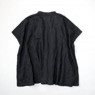 ★入荷済み★2025SS★michirico ミチリコ Embroidery pattern shirts ブラック MR25SS-22(adult)