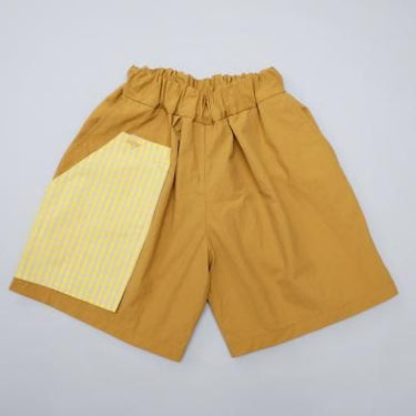 ★入荷済み★2025SS★michirico ミチリコ Three pocket pants マスタードイエロー MR25SS-29(kids)