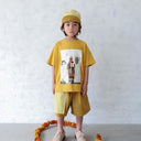 ★入荷済み★2025SS★michirico ミチリコ Three pocket pants マスタードイエロー MR25SS-29(kids)