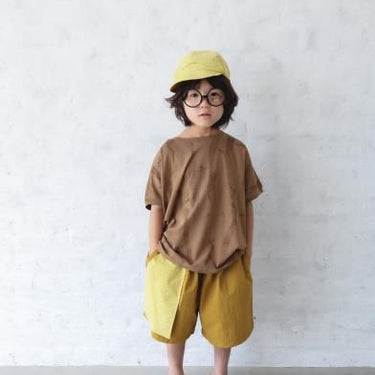 ★入荷済み★2025SS★michirico ミチリコ Three pocket pants マスタードイエロー MR25SS-29(kids)