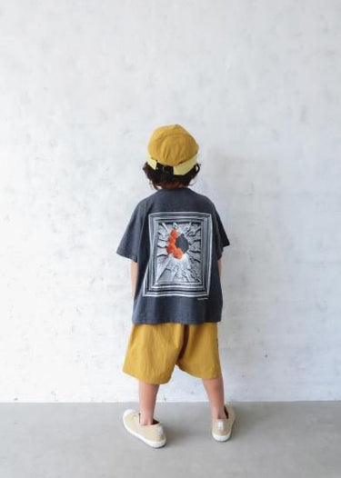 ★入荷済み★2025SS★michirico ミチリコ Three pocket pants マスタードイエロー MR25SS-29(kids)