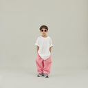 ★入荷済み★2025SS★MOUN TEN. マウンテン linen blend 1tuck wide pants pink MP94-1728