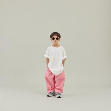 ★入荷済み★2025SS★MOUN TEN. マウンテン linen blend 1tuck wide pants pink MP94-1728