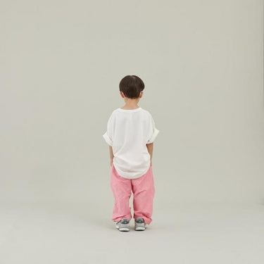 ★入荷済み★2025SS★MOUN TEN. マウンテン linen blend 1tuck wide pants pink MP94-1728