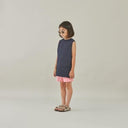 ★入荷済み★2025SS★MOUN TEN. マウンテン denim nosleeve tunic (organic cotton) indigo MS37-1723
