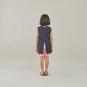 ★入荷済み★2025SS★MOUN TEN. マウンテン denim nosleeve tunic (organic cotton) indigo MS37-1723