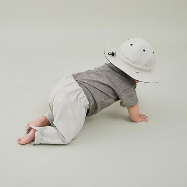 ★入荷済み★2025SS★MOUN TEN. マウンテン stretch nylon easy pants(for baby) stone BP03-0105