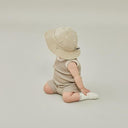 ★入荷済み★2025SS★MOUN TEN. マウンテン bicolor waffle shorts(for baby) sand x ecru BP04-0103