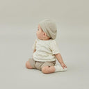 ★入荷済み★2025SS★MOUN TEN. マウンテン bicolor waffle shorts(for baby) sand x ecru BP04-0103