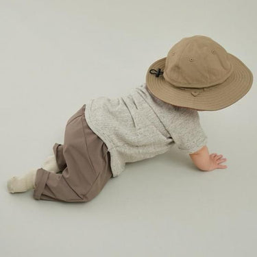 ★入荷済み★2025SS★MOUN TEN. マウンテン eco rib raglan T(for baby) heather gray BT02-0107