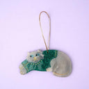 Coucou Suzette ククシュゼット Christmas decoration - Chat pull d'hiver 寒がりネコ クリスマスオーナメント