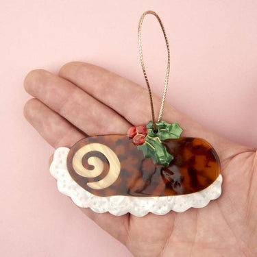 Coucou Suzette ククシュゼット Log Cake - Chritsmas Decoration ログケーキ クリスマスオーナメント