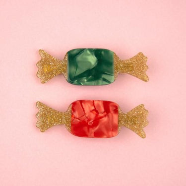 Coucou Suzette ククシュゼット Christmas Candies Hair Clip Set クリスマスキャンディ ヘアクリップセット