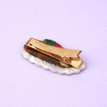 Coucou Suzette ククシュゼット Christmas Log Cake Hair Clip クリスマスログケーキ ヘアクリップ