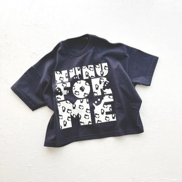 ★kihanan 2025SS 春の特注Tシャツ★nunuforme ヌヌフォルム Charcoal kh006