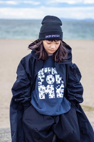 ★kihanan 2025SS 春の特注Tシャツ★nunuforme ヌヌフォルム Charcoal kh006