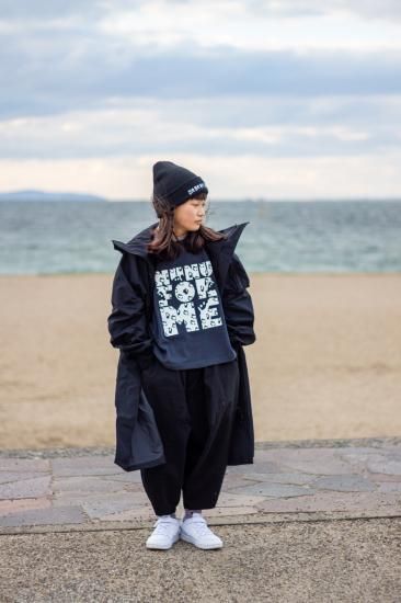 ★kihanan 2025SS 春の特注Tシャツ★nunuforme ヌヌフォルム Charcoal kh006