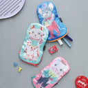 NathalieLete ナタリーレテ Nathalie Lete Satin pouch Lucky cat-BK サテンポーチ 511064