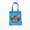 NathalieLete ナタリーレテ Nathalie Lete Fluffy mini bag Gray cat 511032