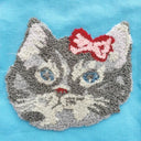 NathalieLete ナタリーレテ Nathalie Lete Fluffy mini bag Gray cat 511032