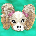 NathalieLete ナタリーレテ Nathalie Lete Fluffy mini bag Dog 511035