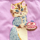 NathalieLete ナタリーレテ Nathalie Lete Fluffy Rectangle tote bag Blue eye 511043