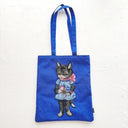 NathalieLete ナタリーレテ Nathalie Lete Fluffy Rectangle tote bag Black cat 511044