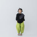 ★入荷済み★BASIC★ns-621-005 nunuforme ヌヌフォルム オックスポインテッドパンツ LightGreen