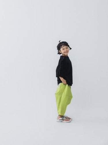 ★入荷済み★BASIC★ns-621-005 nunuforme ヌヌフォルム オックスポインテッドパンツ LightGreen