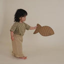 organic zoo オーガニックズー Dusky Checkboard Terry Boxy T-Shirt 16SOTDCOZ