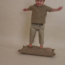 organic zoo オーガニックズー Dusky Checkboard Terry Boxy T-Shirt 16SOTDCOZ