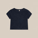 organic zoo オーガニックズー Navy Terry Boxy T-Shirt 16SOTNOZ