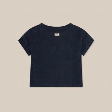 organic zoo オーガニックズー Navy Terry Boxy T-Shirt 16SOTNOZ