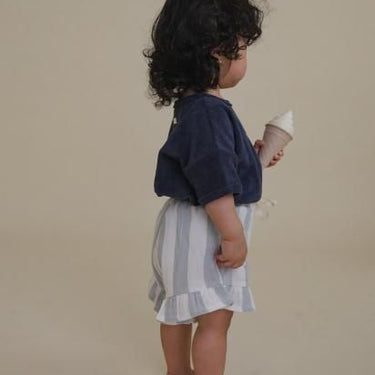 organic zoo オーガニックズー Sardine Stripes Frill Shorts 16SASFS