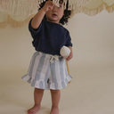 organic zoo オーガニックズー Sardine Stripes Frill Shorts 16SASFS