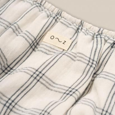 organic zoo オーガニックズー Navy Window Check Shortie 16SNWCOZ