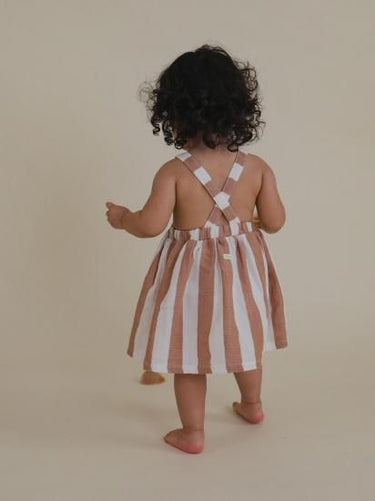 organic zoo オーガニックズー Sienna Stripes Apron Skirt 16SSASK